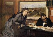 Edgar Degas feel wronged and act rashly Sweden oil painting artist